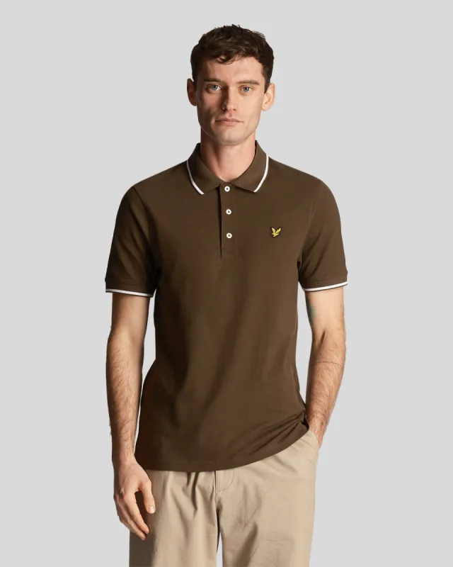 Tipped Polo Shirt sold by Lyle & Scott