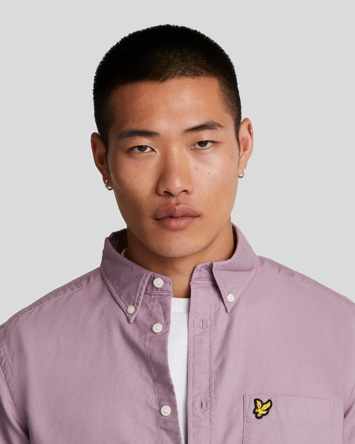 Plain Oxford Shirt sold by Lyle & Scott product image thumbnail 4