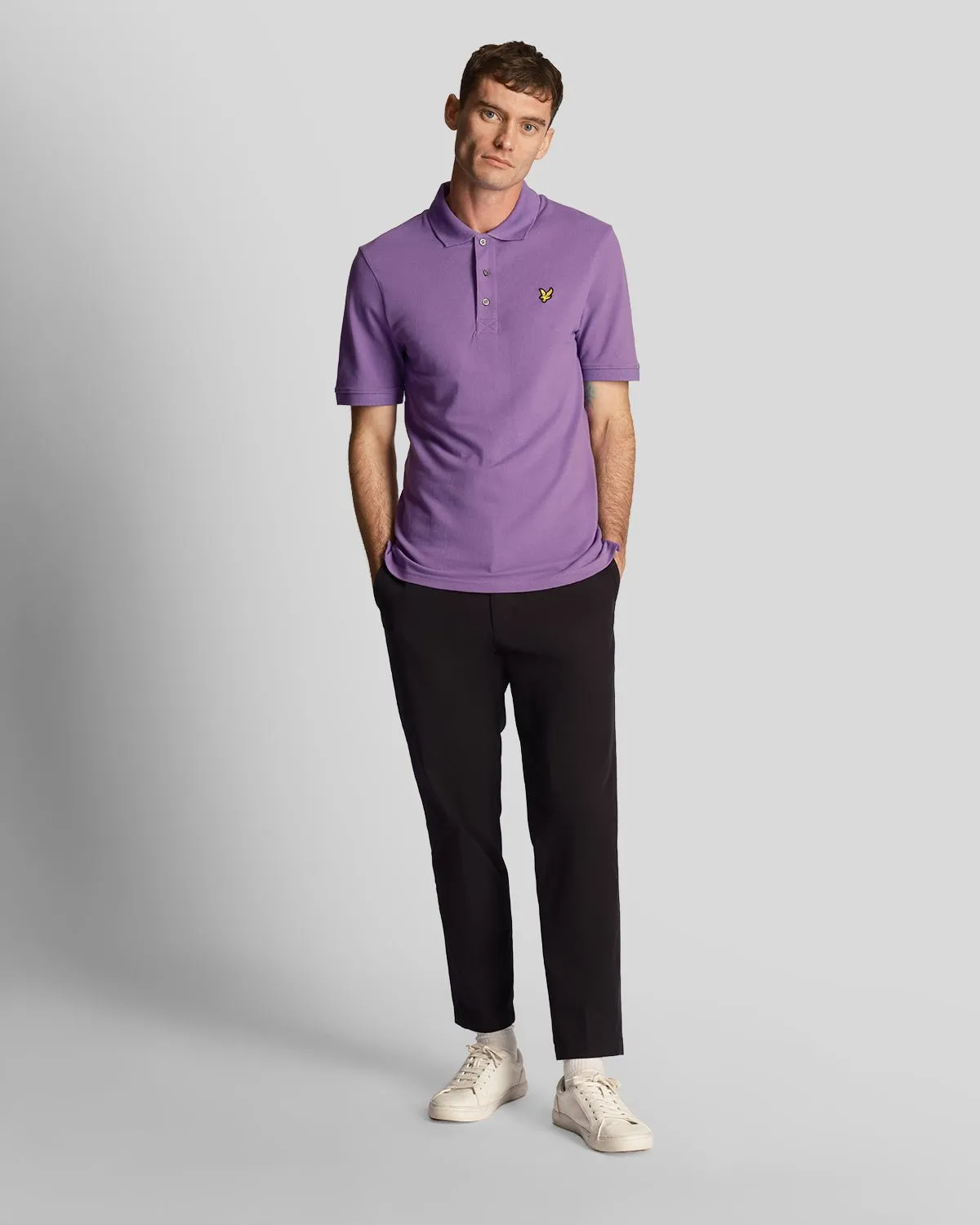 Plain Polo Shirt sold by Lyle & Scott product image thumbnail 2