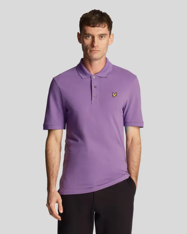 Plain Polo Shirt sold by Lyle & Scott