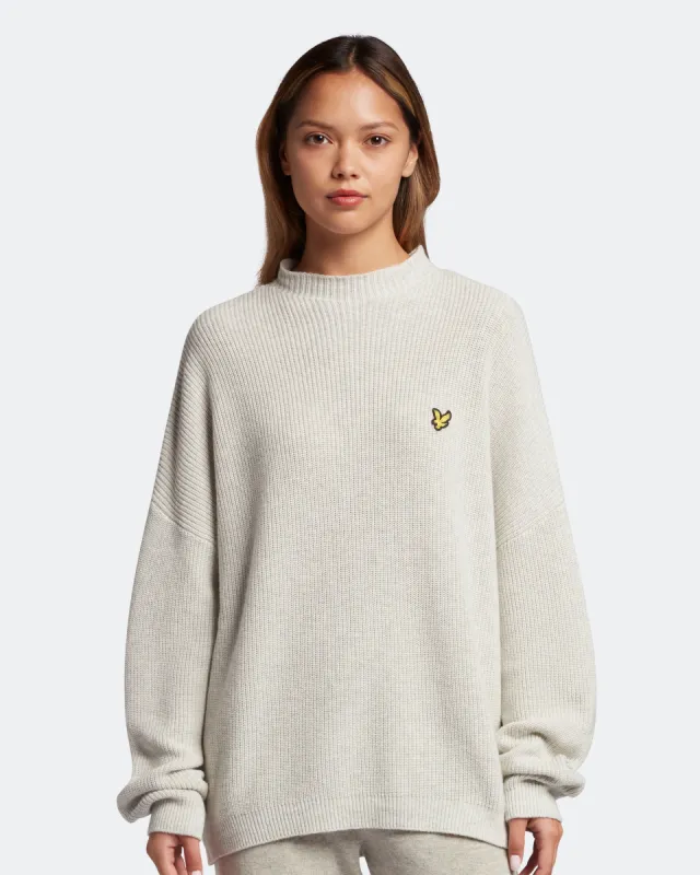 Womens Mock Neck Jumper sold by Lyle & Scott