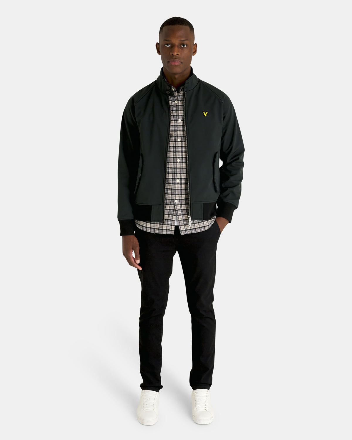 Softshell Harrington Jacket sold by Lyle & Scott product image thumbnail 2