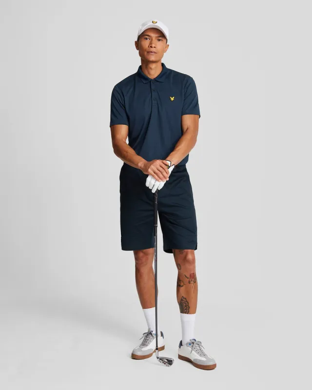Golf Stretch Chino Shorts made by Lyle & Scott