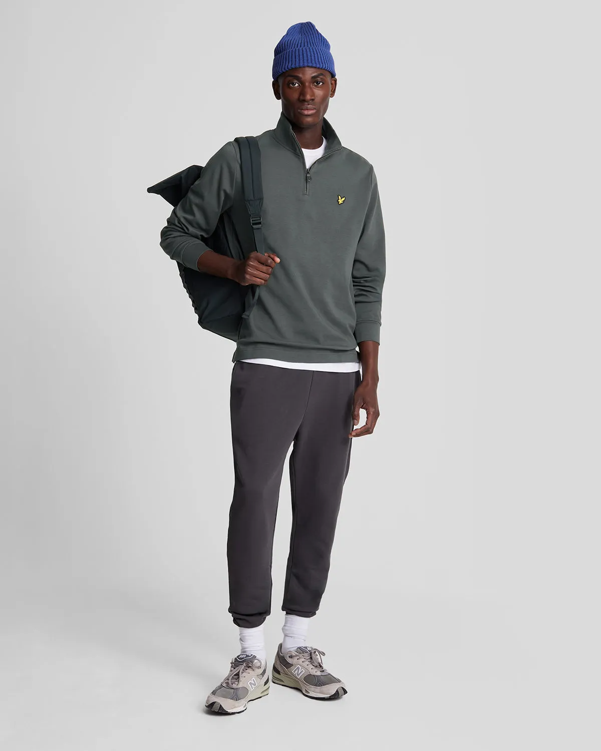 Interlock 1/4 Zip Jumper sold by Lyle & Scott product image thumbnail 2