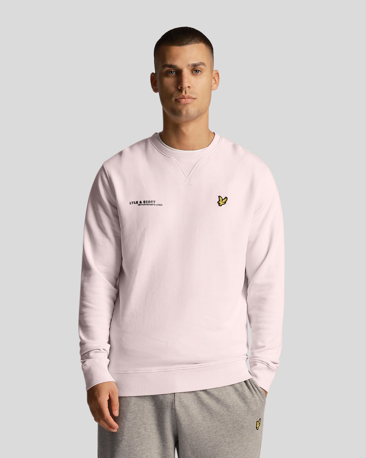 Crew Neck Sweatshirt Co-Ordinates Print sold by Lyle & Scott