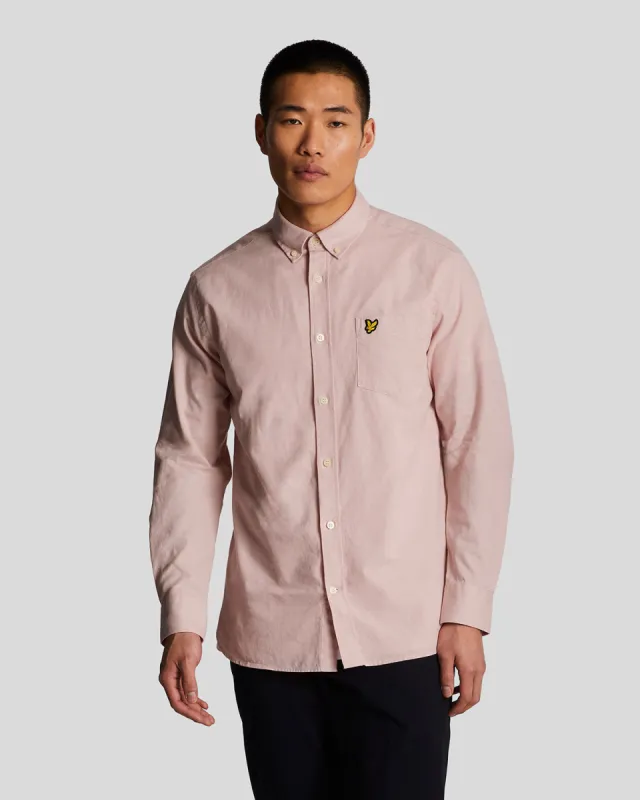 Cotton Linen Button Down Shirt sold by Lyle & Scott