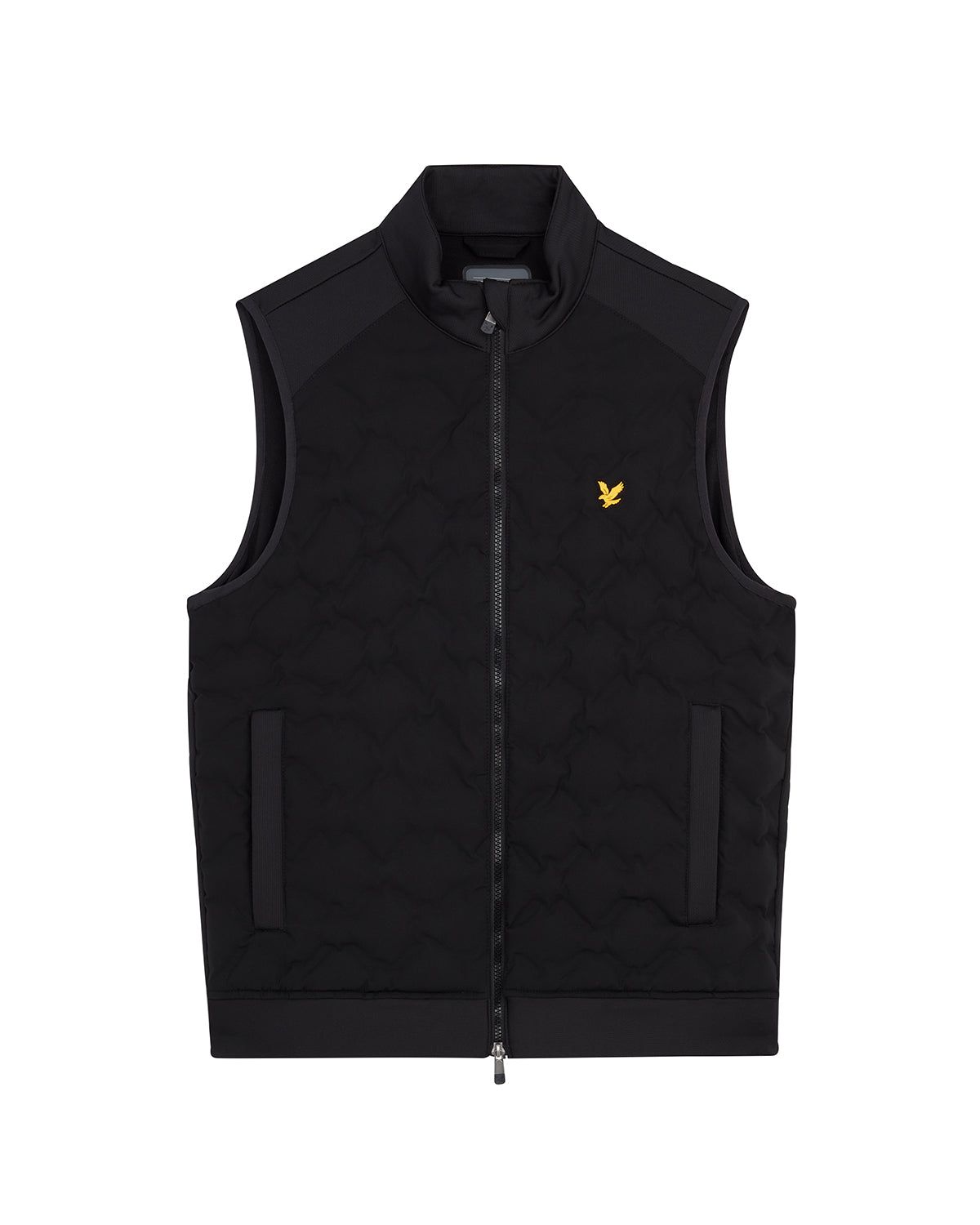 Check Quilt Back Fleece Gilet sold by Lyle & Scott product image thumbnail 5