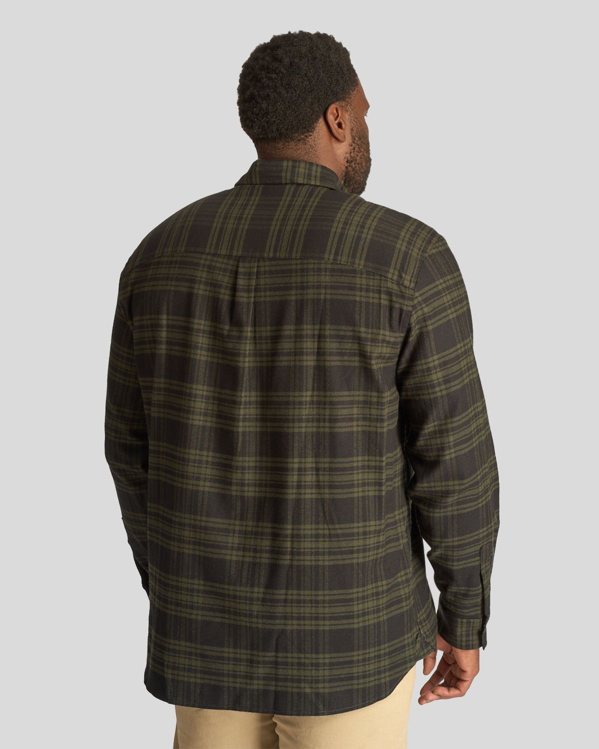 Check Flannel Shirt Plus sold by Lyle & Scott product image thumbnail 3