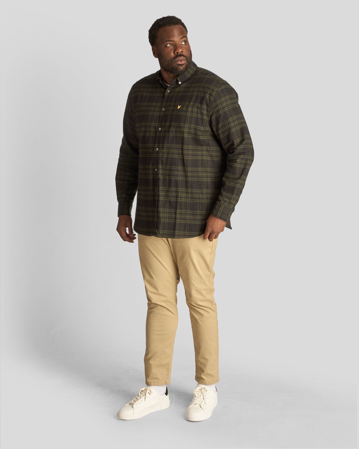 Check Flannel Shirt Plus sold by Lyle & Scott product image thumbnail 2