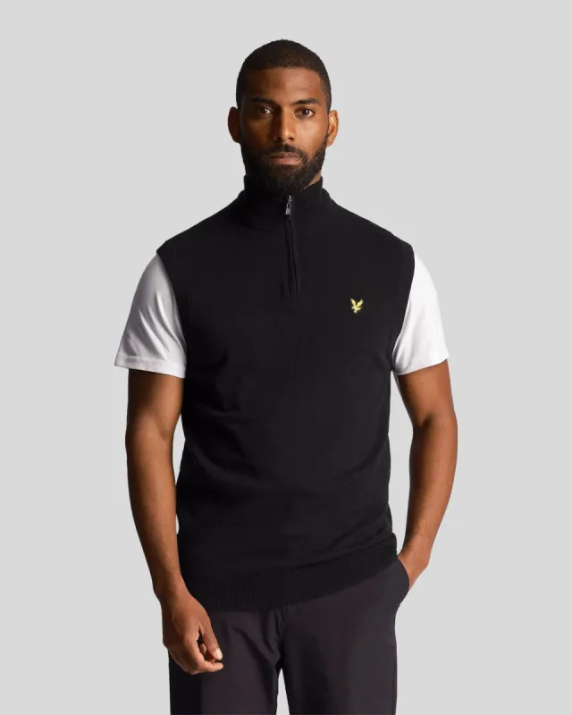 Golf Knitted Vest sold by Lyle & Scott