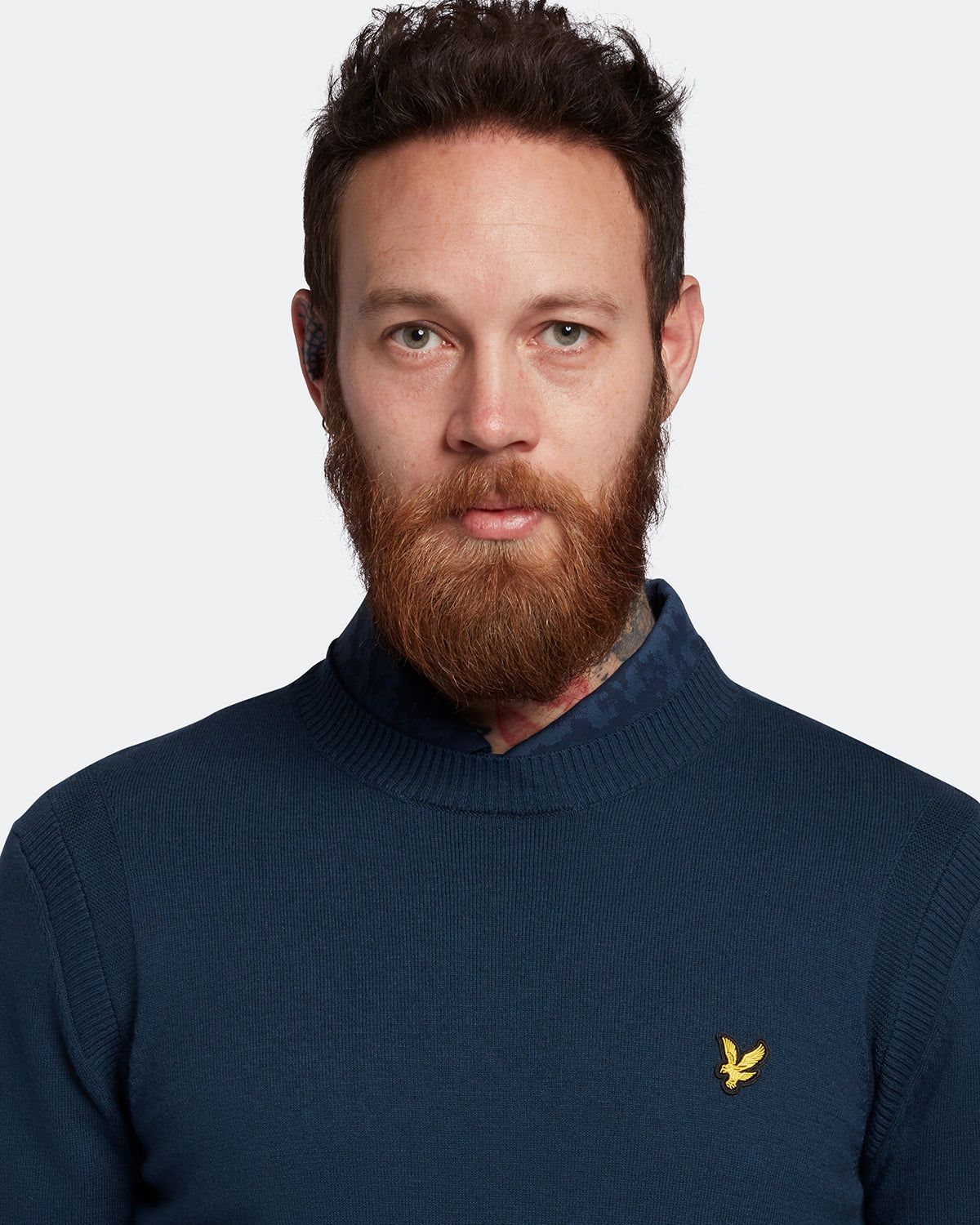 Guernsey Golf Crew Neck Jumper sold by Lyle & Scott product image thumbnail 4