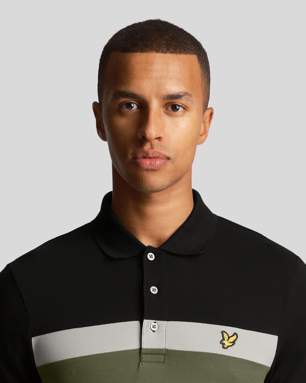 Sports Colour Block Polo Shirt sold by Lyle & Scott product image thumbnail 4