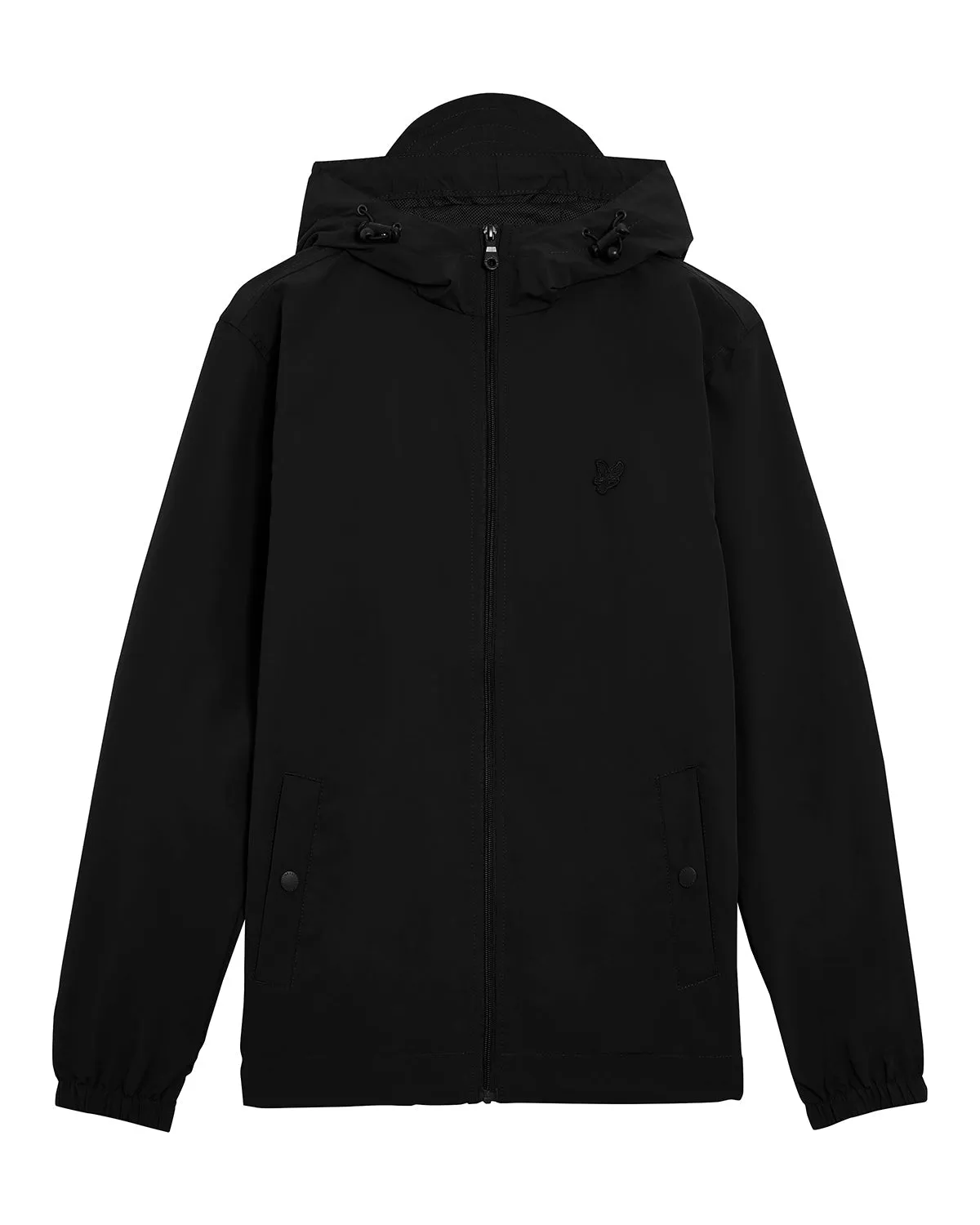 Tonal Eagle Zip Through Hooded Jacket sold by Lyle & Scott product image thumbnail 5