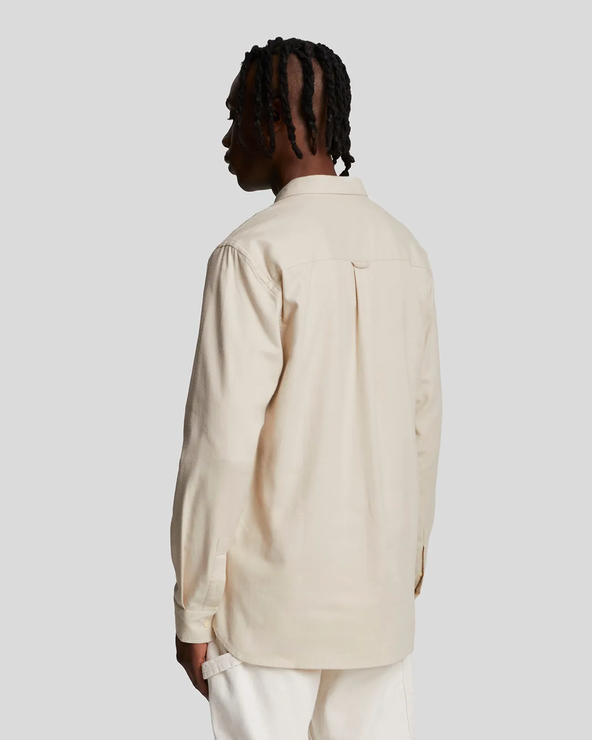 Button Down Flannel Shirt sold by Lyle & Scott product image thumbnail 3