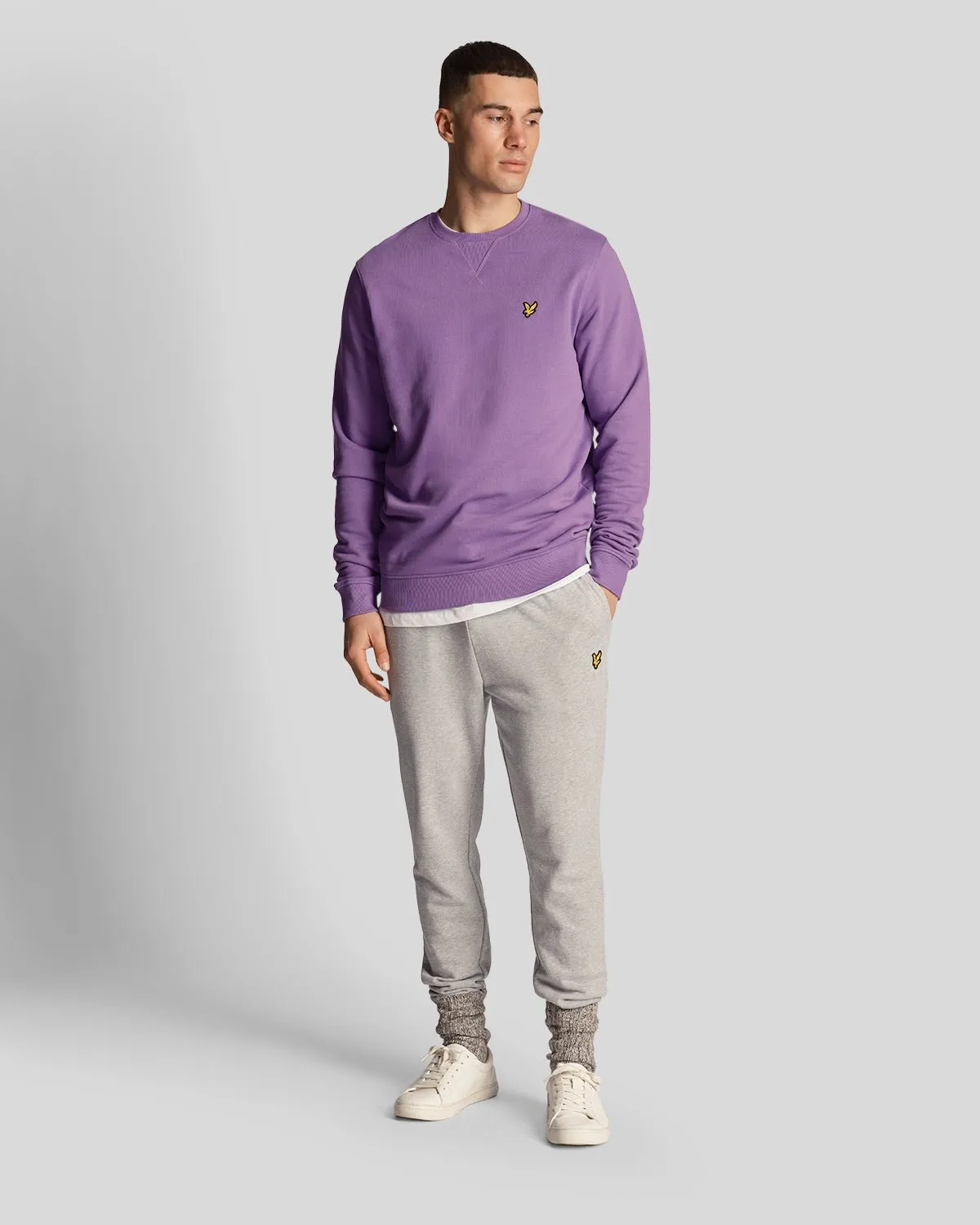 Crew Neck Sweatshirt sold by Lyle & Scott product image thumbnail 2