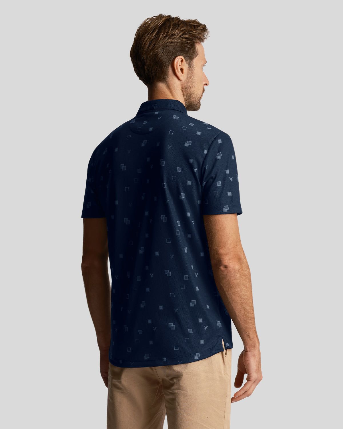 Golf Eagle Polka Polo Shirt sold by Lyle & Scott product image thumbnail 3