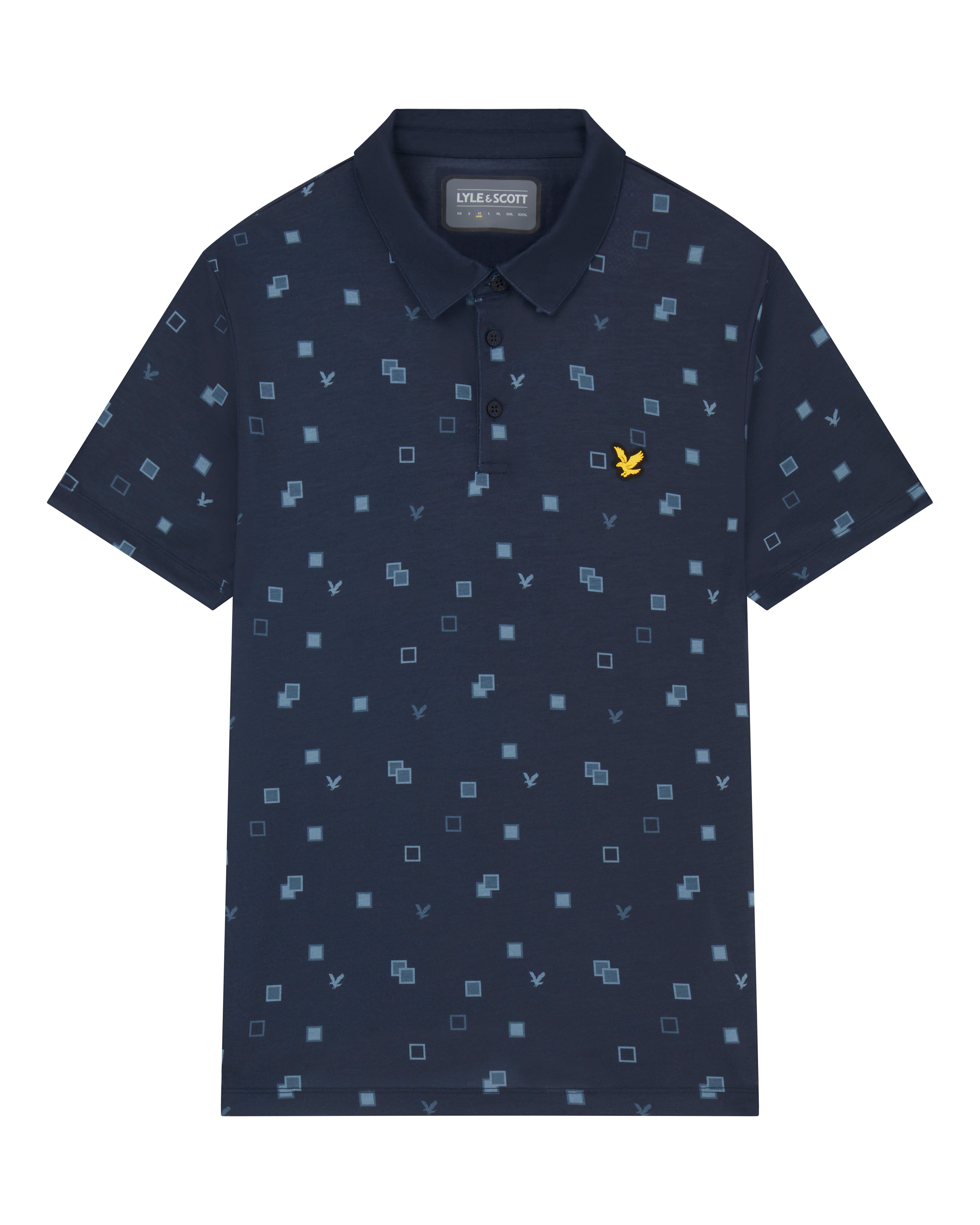 Golf Eagle Polka Polo Shirt sold by Lyle & Scott product image thumbnail 5