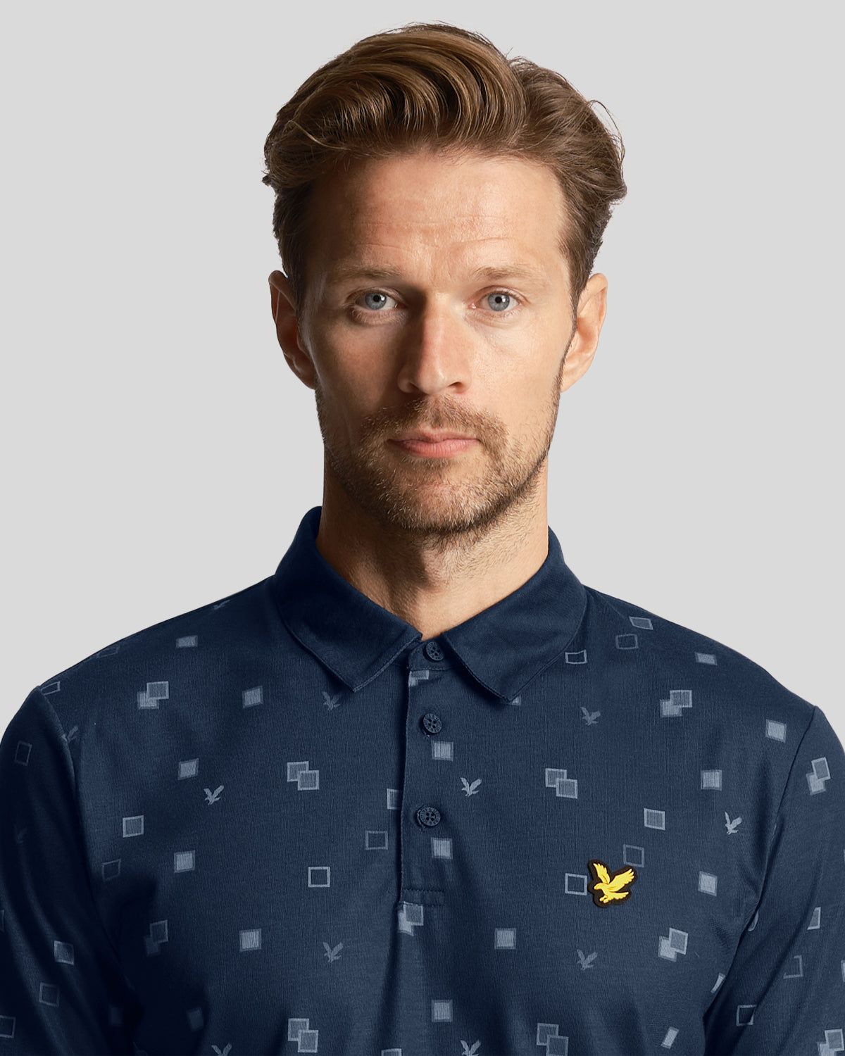 Golf Eagle Polka Polo Shirt sold by Lyle & Scott product image thumbnail 4