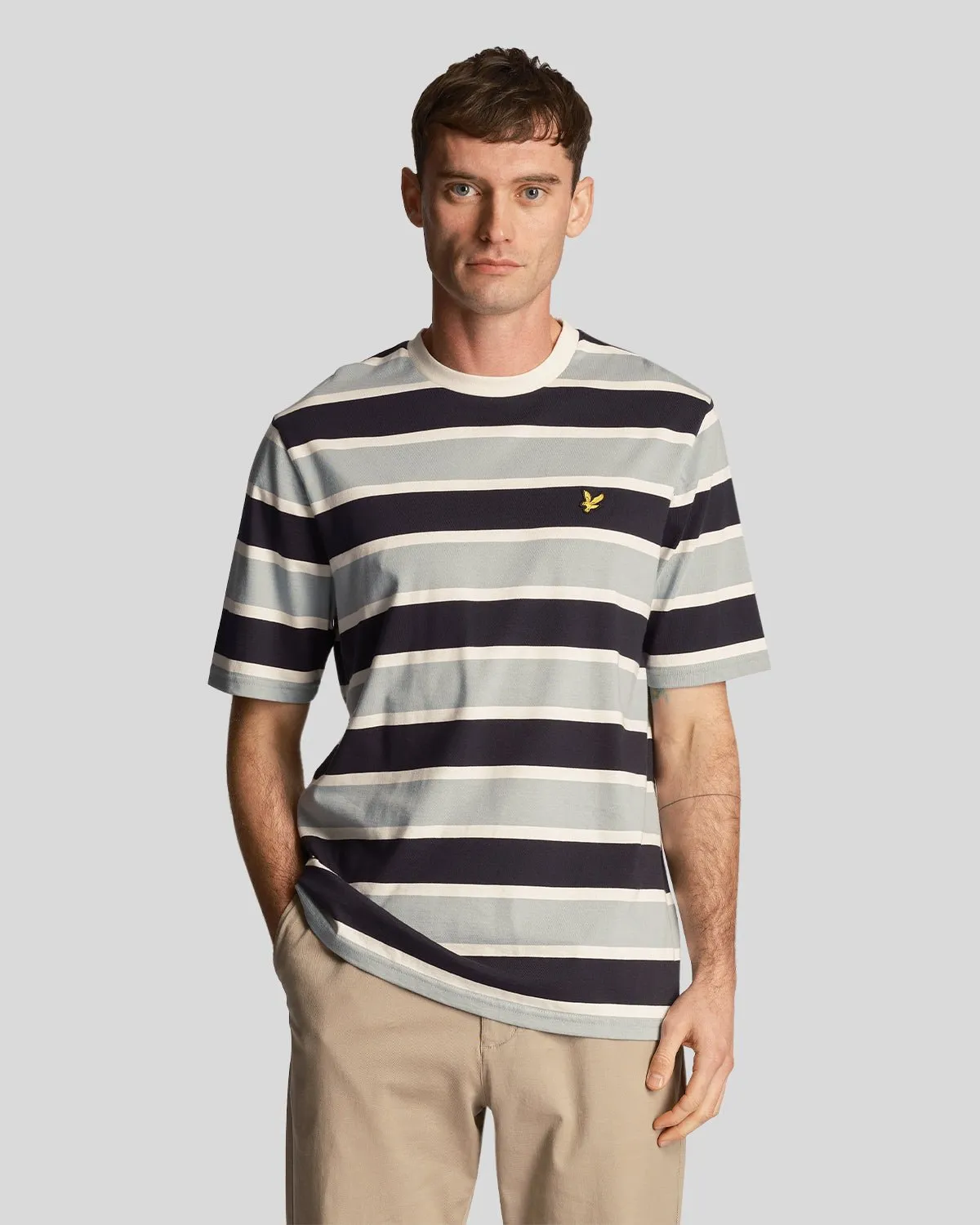 Stripe T-Shirt sold by Lyle & Scott