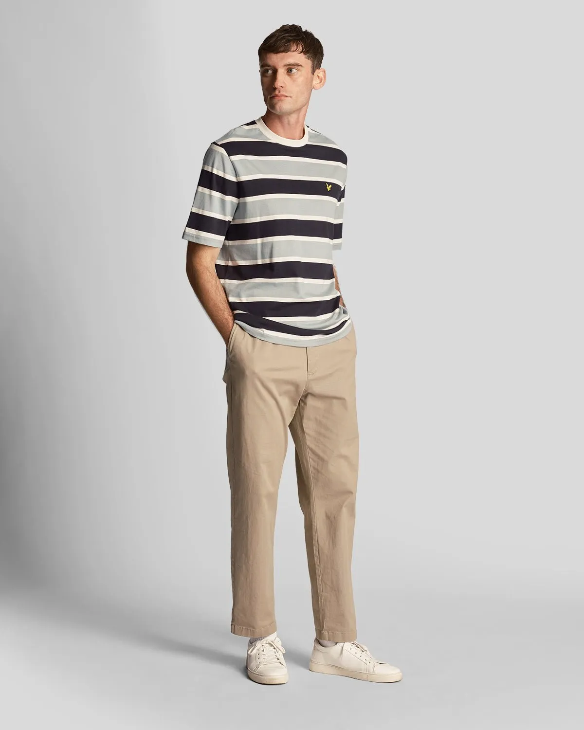Stripe T-Shirt sold by Lyle & Scott product image thumbnail 2