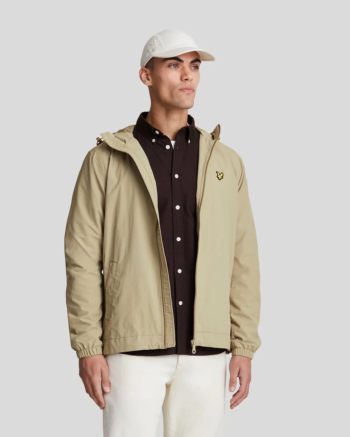 Zip Through Hooded Jacket sold by Lyle & Scott