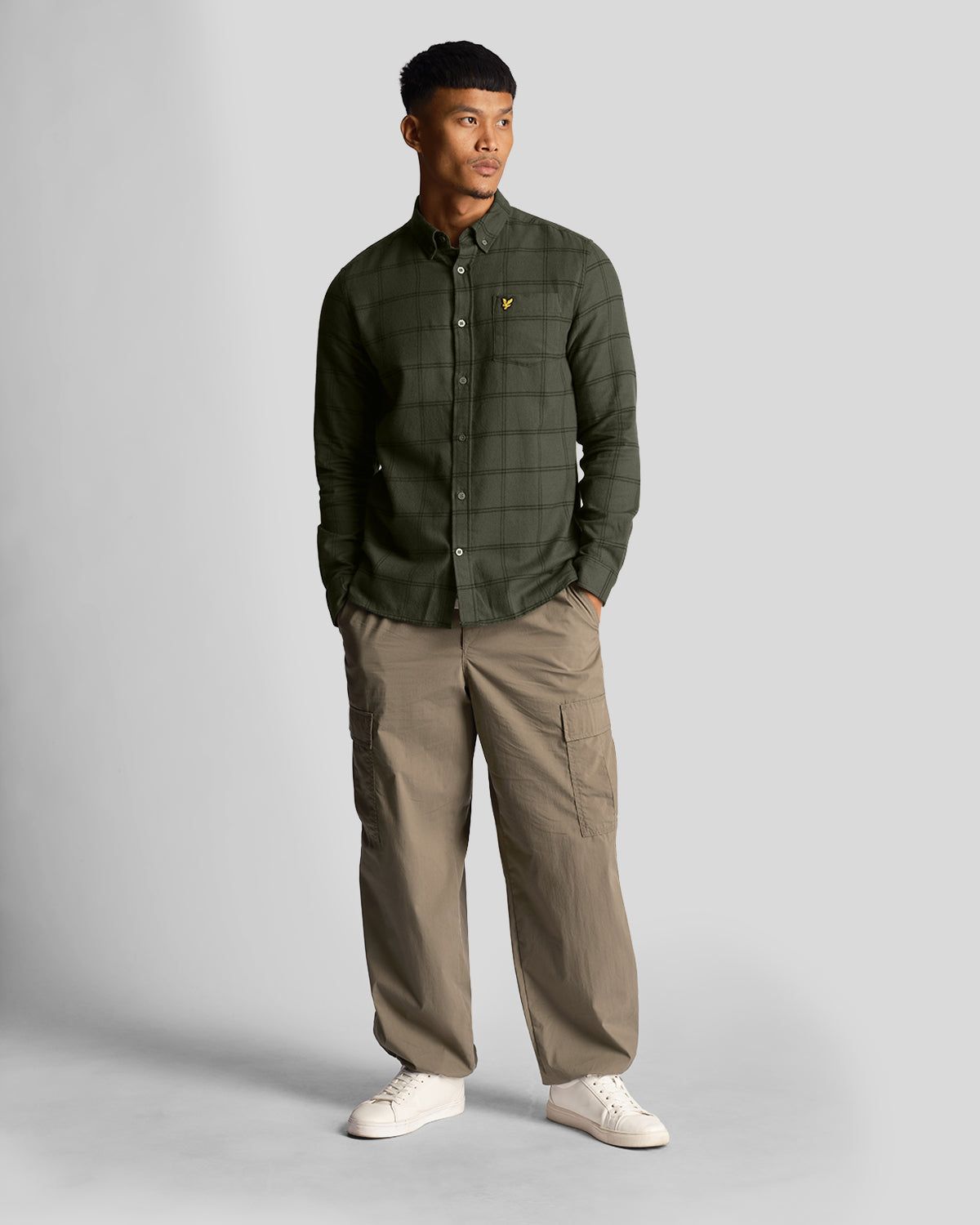 Windowpane Shirt sold by Lyle & Scott product image thumbnail 2