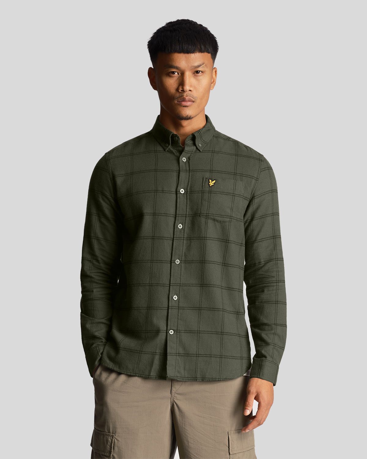 Windowpane Shirt sold by Lyle & Scott