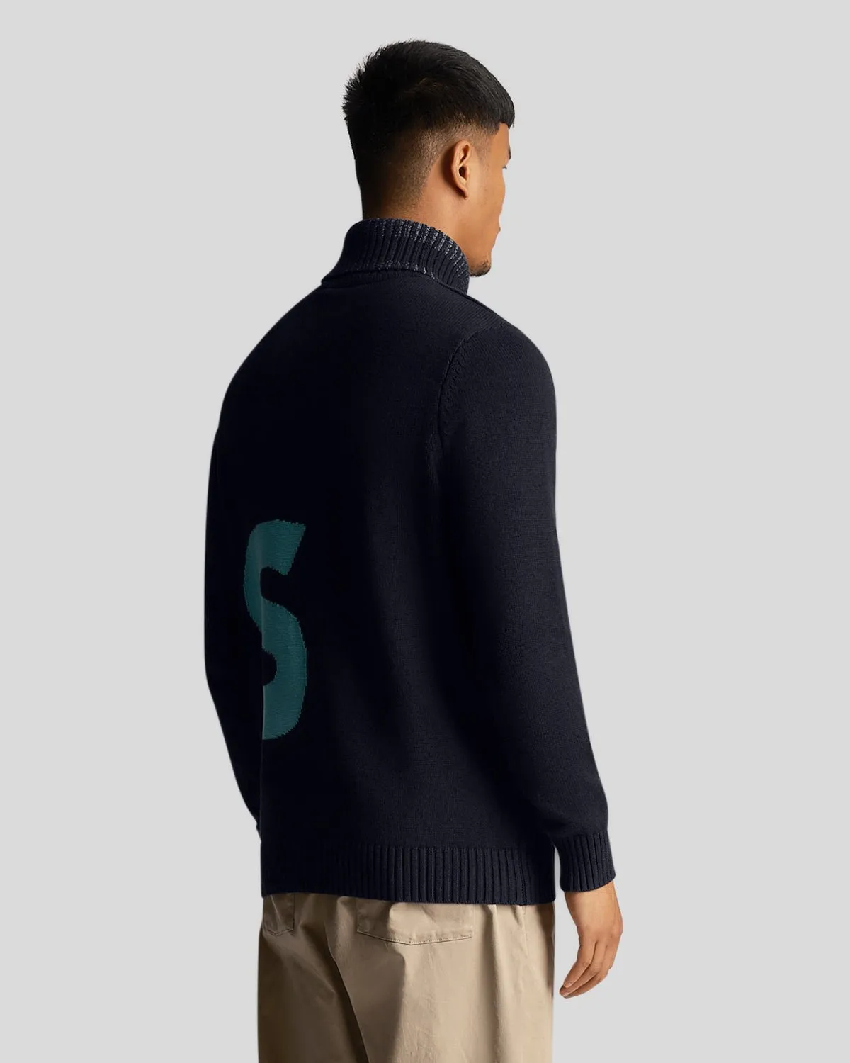 L&S Roll Neck Jumper sold by Lyle & Scott product image thumbnail 3