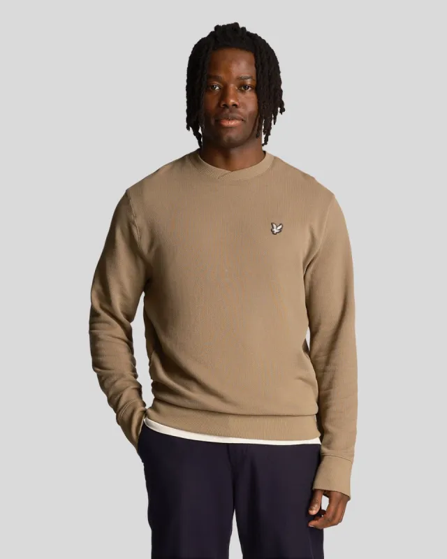Loopback Utility Sweatshirt sold by Lyle & Scott