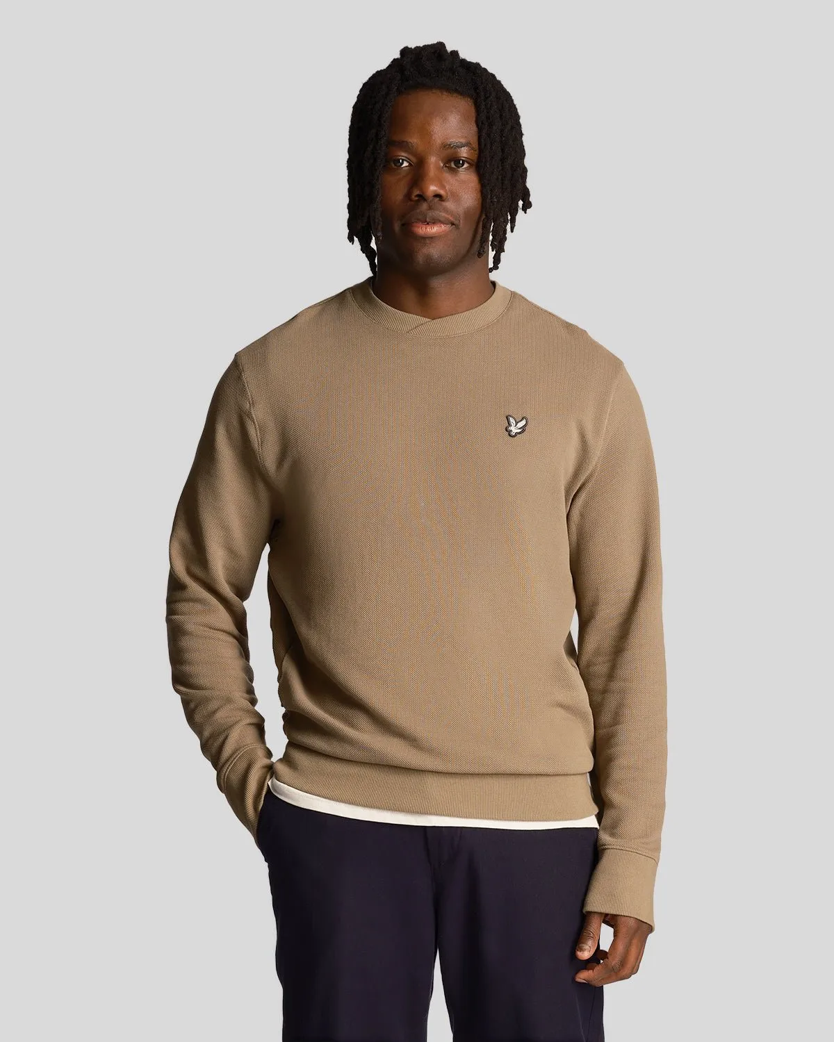 Loopback Utility Sweatshirt sold by Lyle & Scott