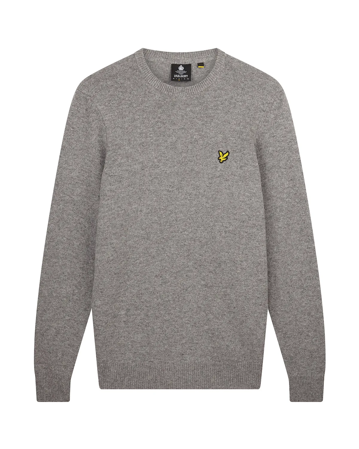 Crew Neck Lambswool Jumper sold by Lyle & Scott product image thumbnail 5