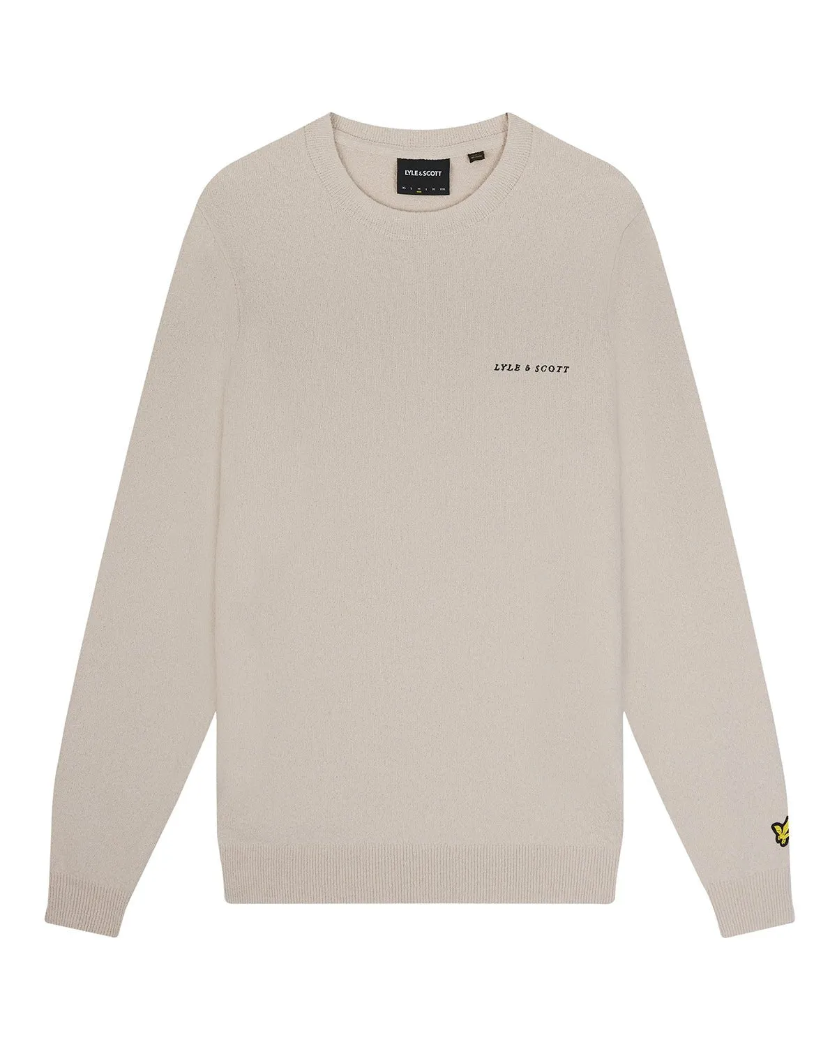 Boucle Crew Neck Jumper sold by Lyle & Scott product image thumbnail 5