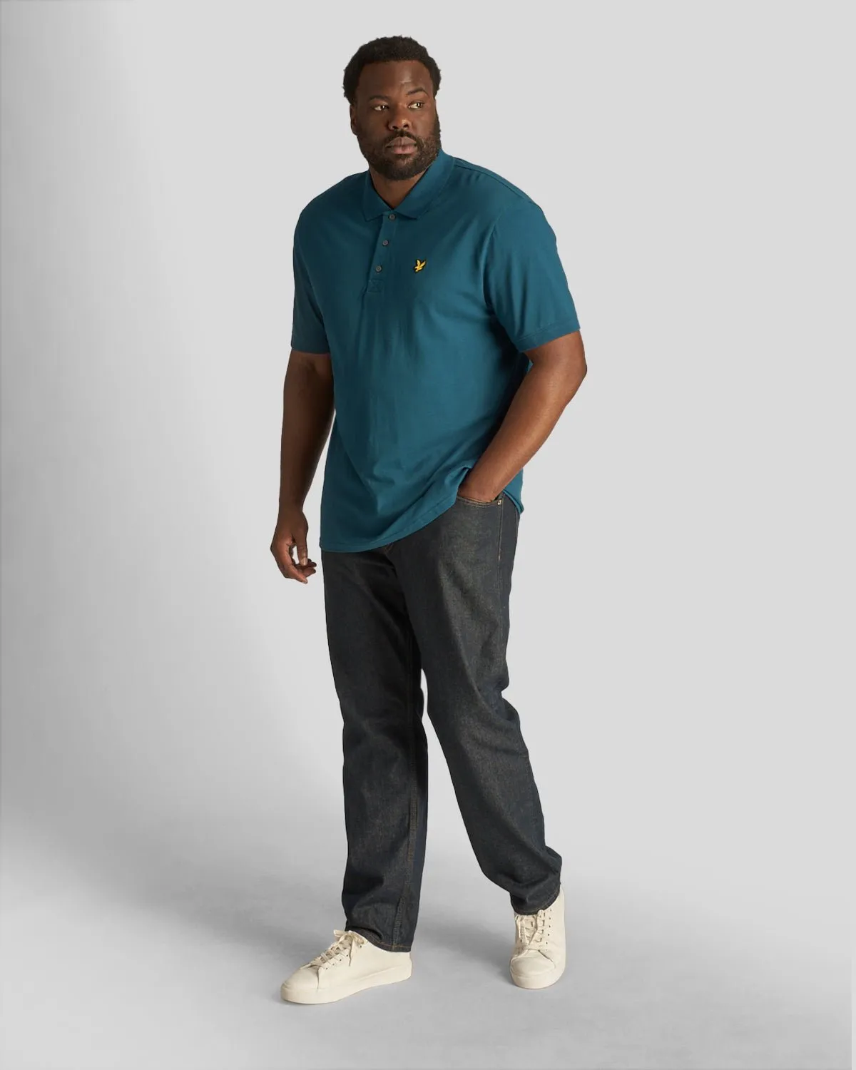 Plain Polo Shirt Plus sold by Lyle & Scott product image thumbnail 2