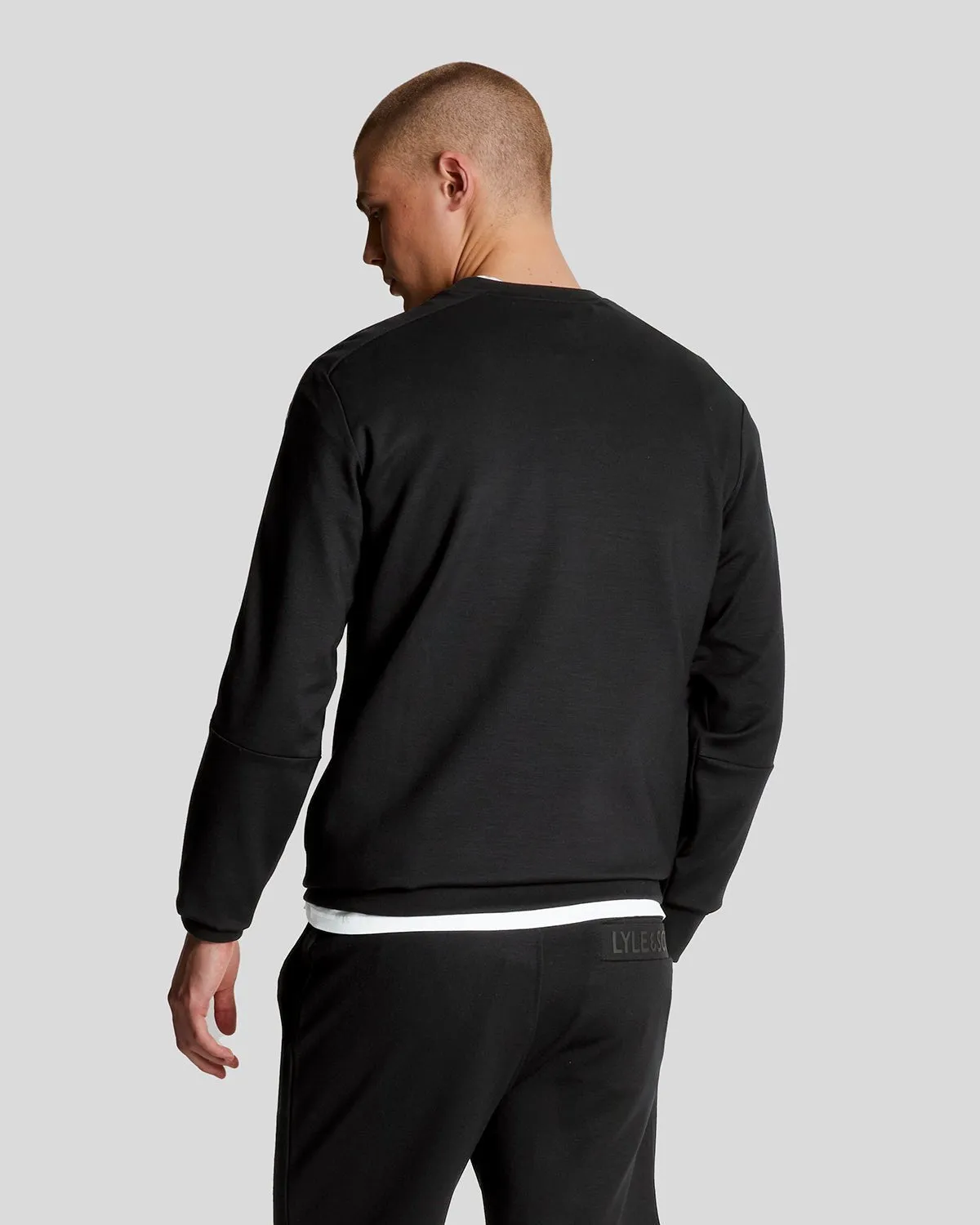Sports Pocket Branded Crew Neck Sweatshirt sold by Lyle & Scott product image thumbnail 3