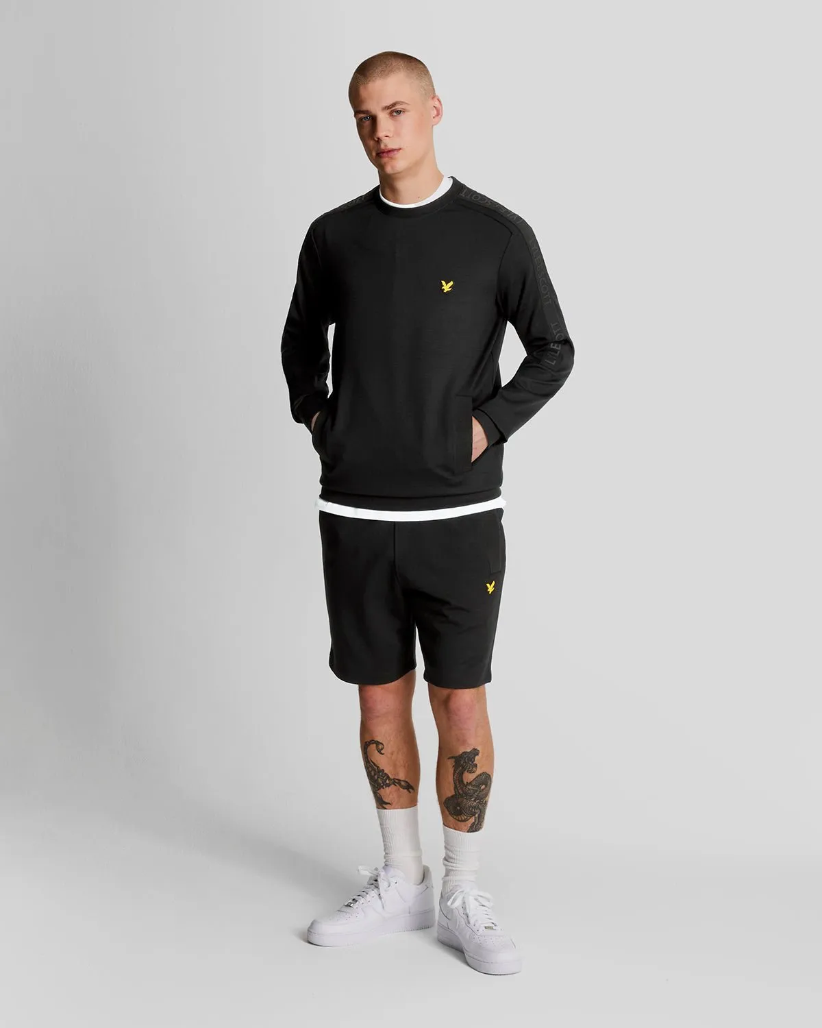 Sports Pocket Branded Crew Neck Sweatshirt sold by Lyle & Scott product image thumbnail 2