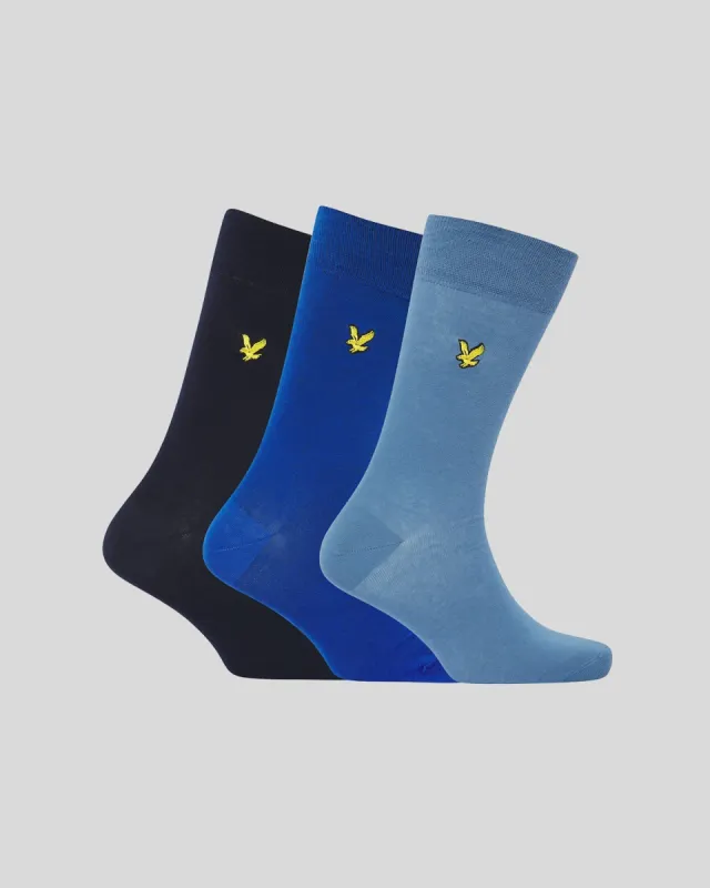 3 Pack Socks made by Lyle & Scott
