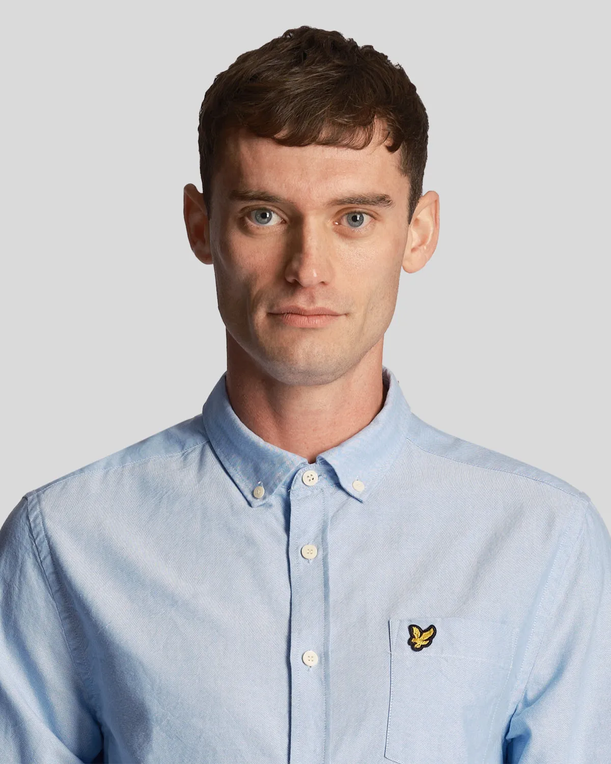 Light Weight Oxford Shirt sold by Lyle & Scott product image thumbnail 4