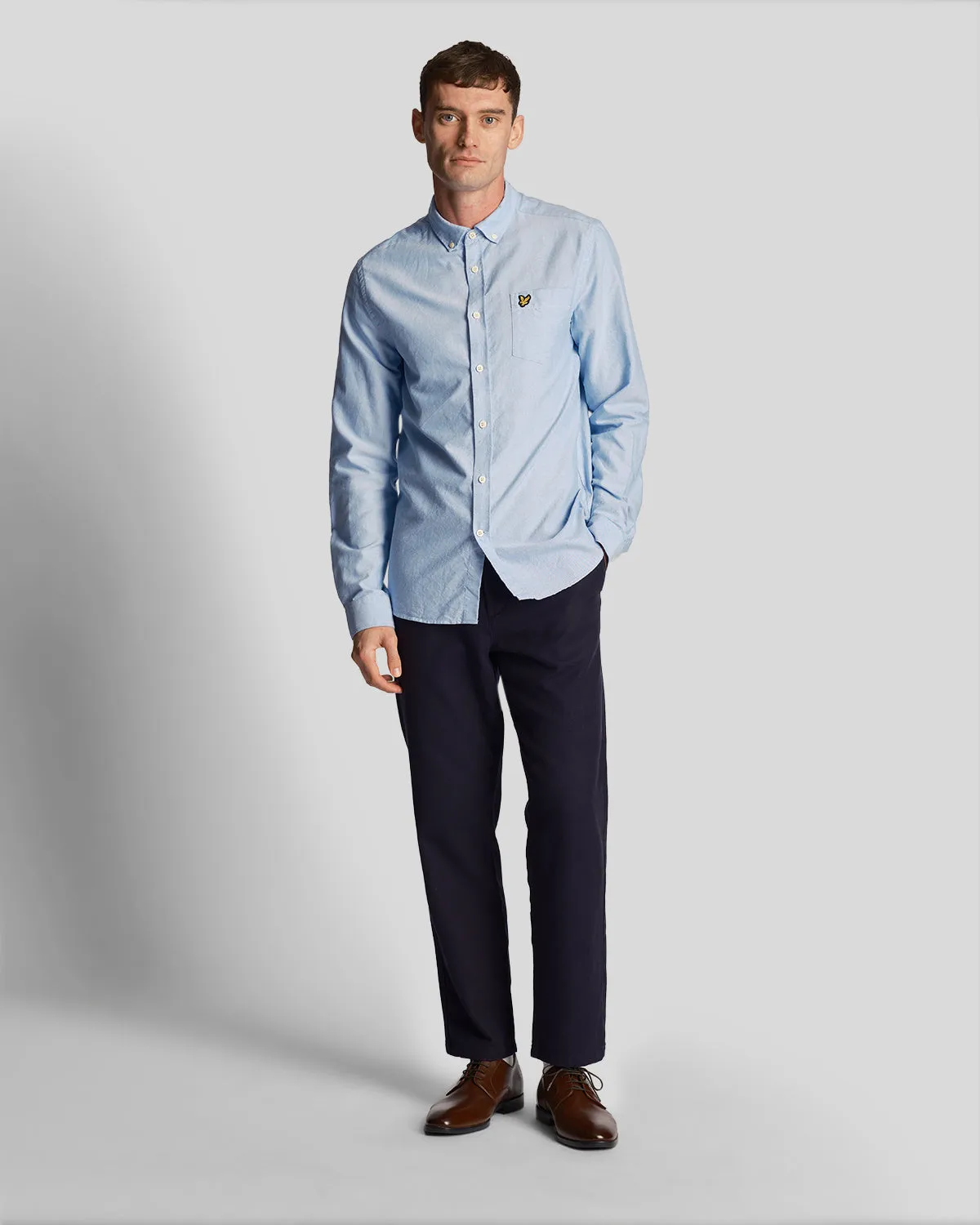 Light Weight Oxford Shirt sold by Lyle & Scott product image thumbnail 2