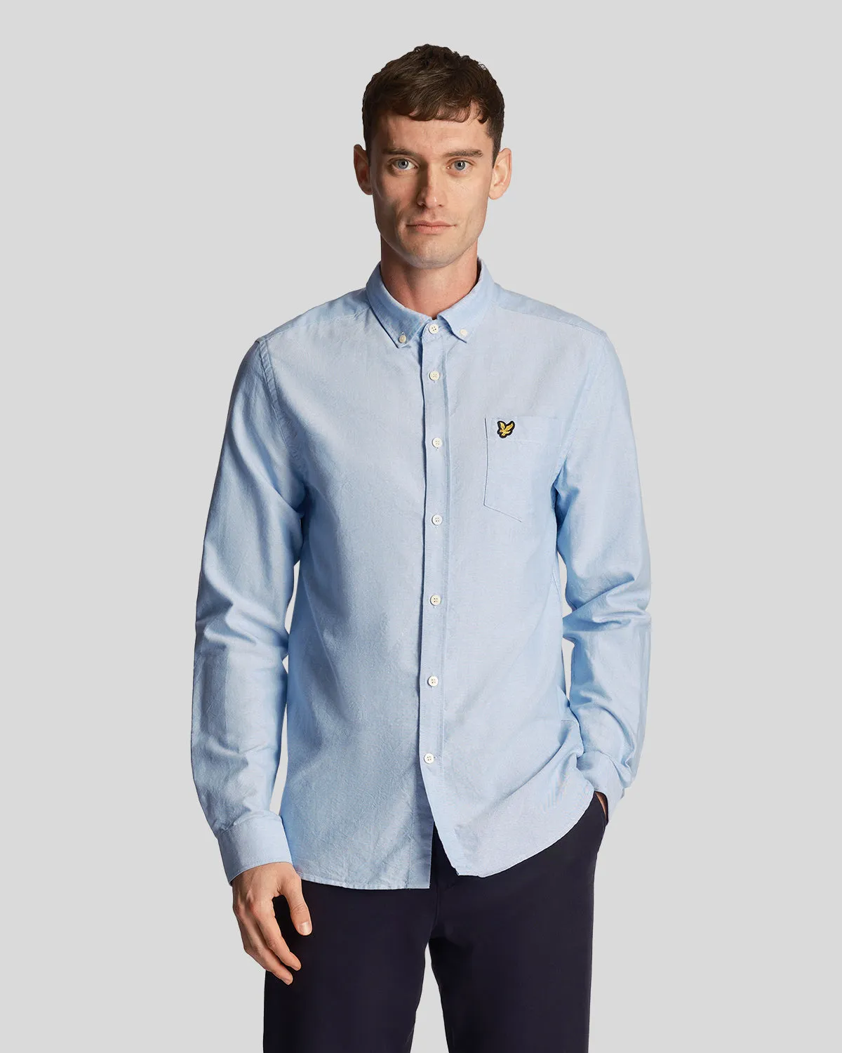 Light Weight Oxford Shirt sold by Lyle & Scott