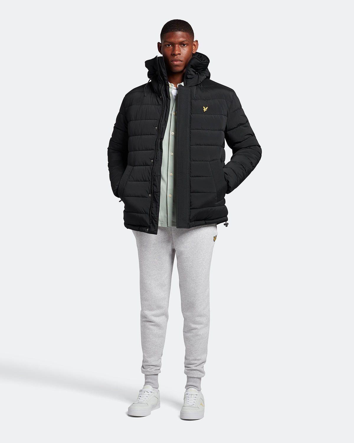 Elasticated Puffer Jacket sold by Lyle & Scott product image thumbnail 2