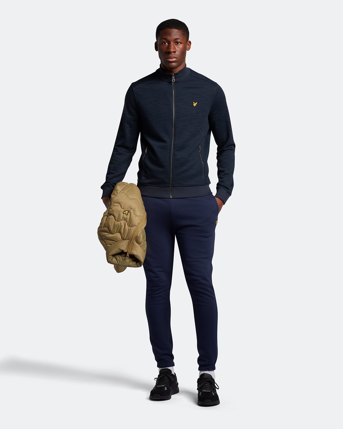 Slub Track Top sold by Lyle & Scott product image thumbnail 2