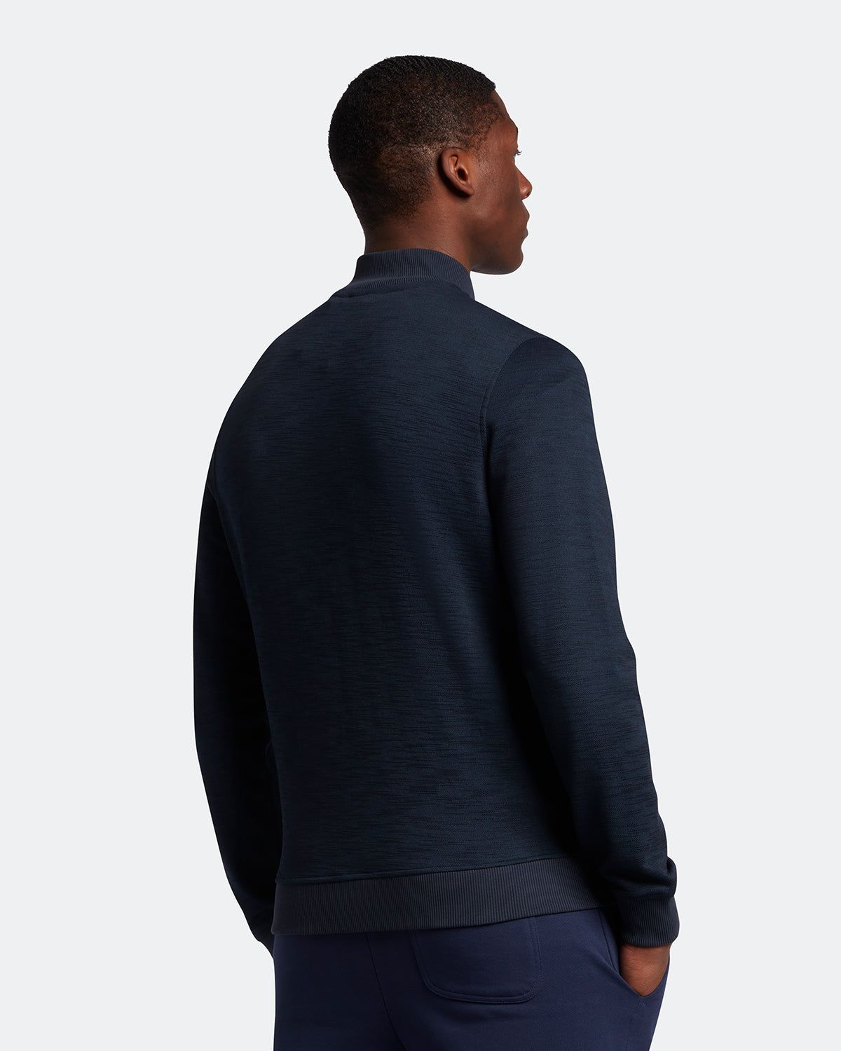 Slub Track Top sold by Lyle & Scott product image thumbnail 3