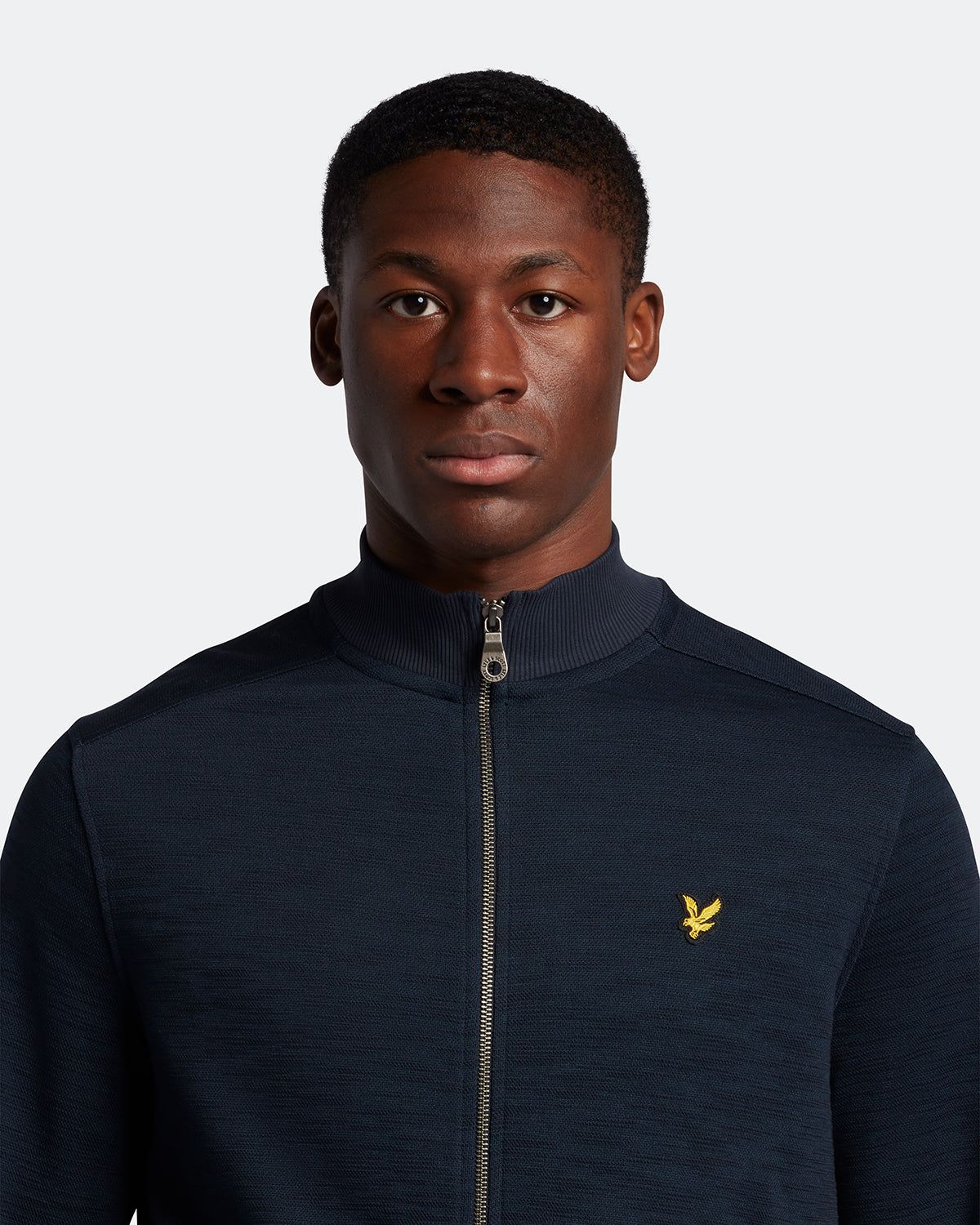 Slub Track Top sold by Lyle & Scott product image thumbnail 4