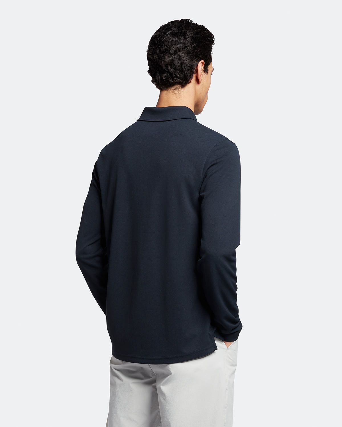 Golf Long Sleeve Technical Polo Shirt sold by Lyle & Scott product image thumbnail 3