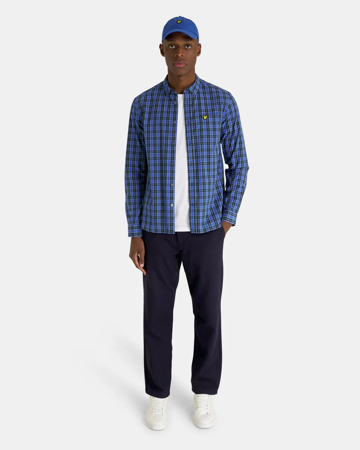Check Poplin Shirt sold by Lyle & Scott product image thumbnail 2