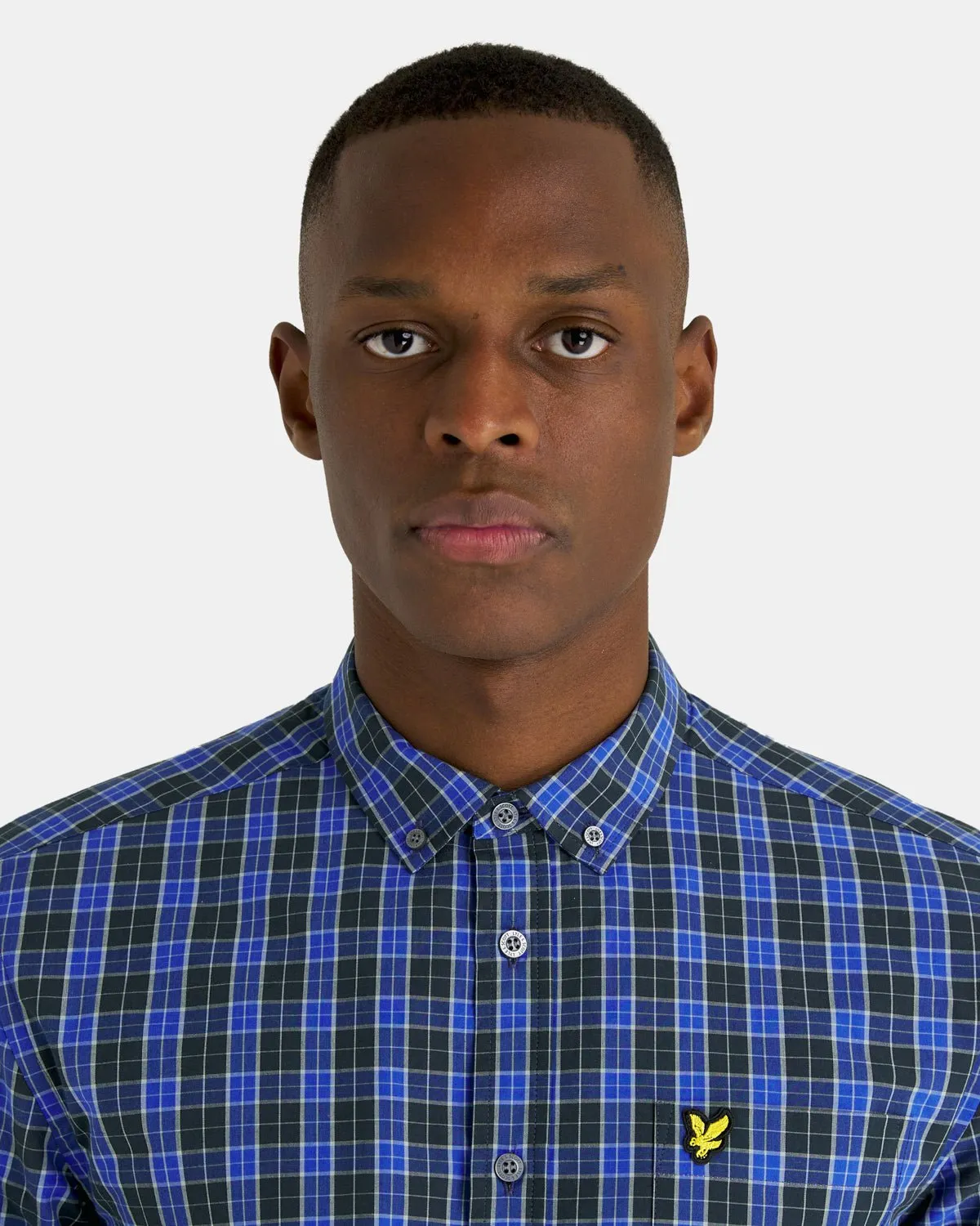 Check Poplin Shirt sold by Lyle & Scott product image thumbnail 4
