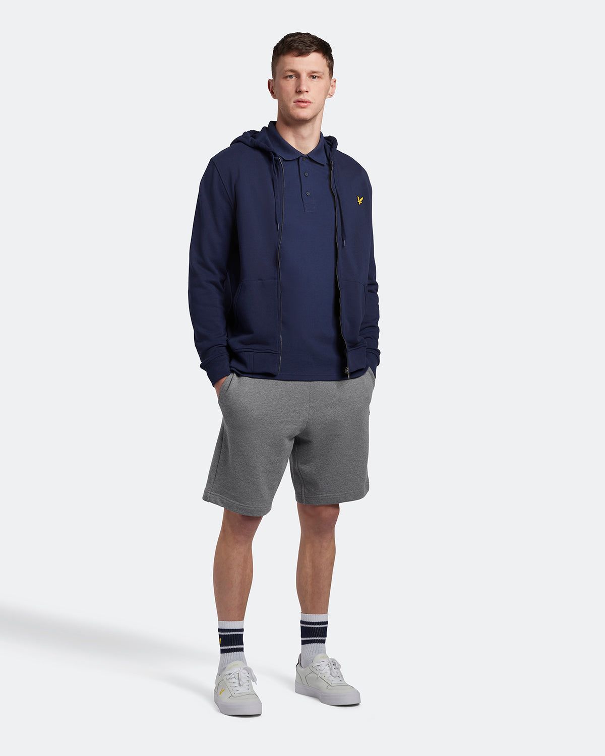 Long Sleeve Polo Shirt Plus sold by Lyle & Scott product image thumbnail 2