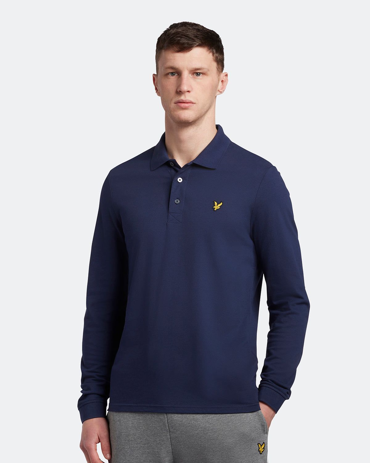 Long Sleeve Polo Shirt Plus sold by Lyle & Scott