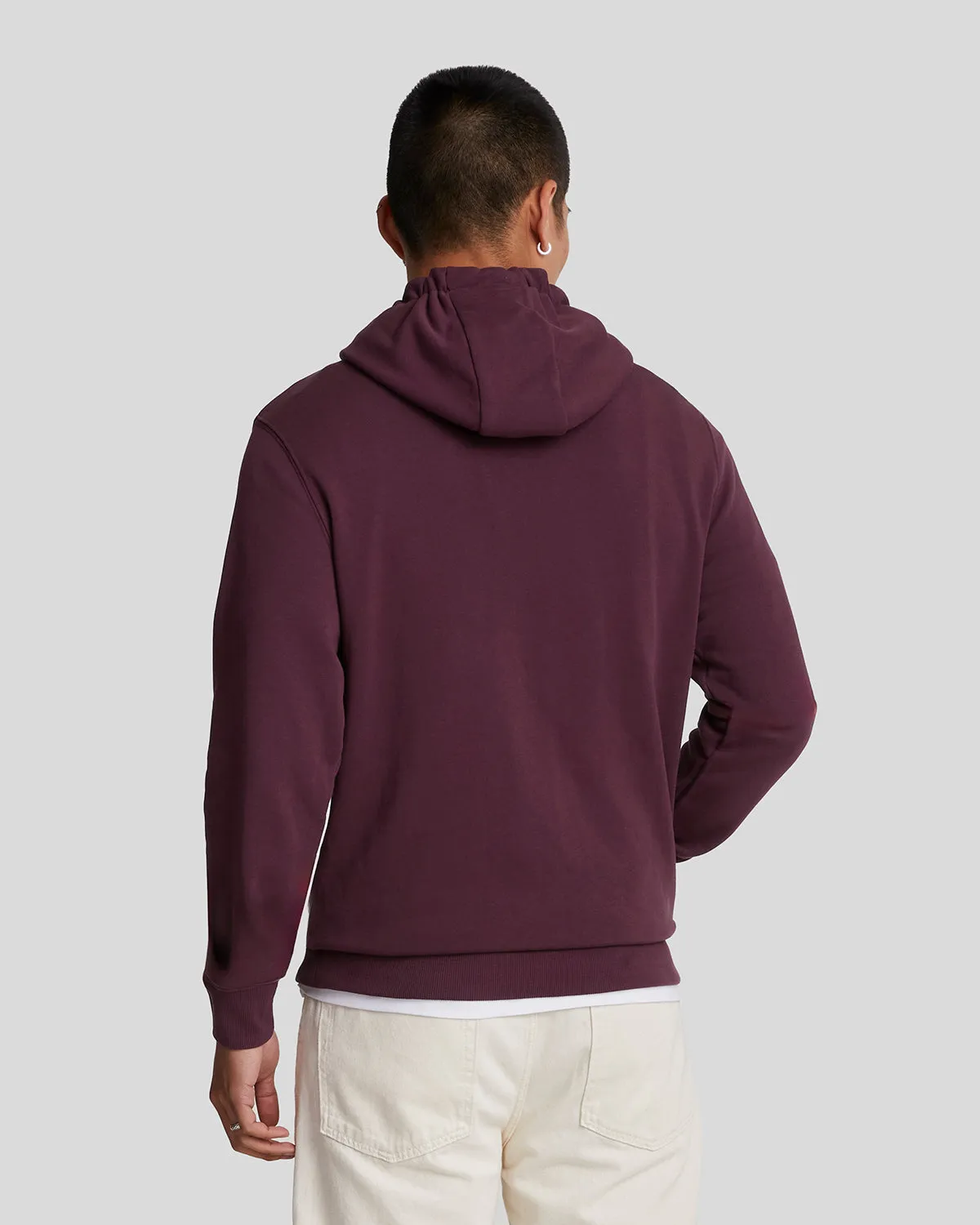 Loopback Cotton Hoodie sold by Lyle & Scott product image thumbnail 3