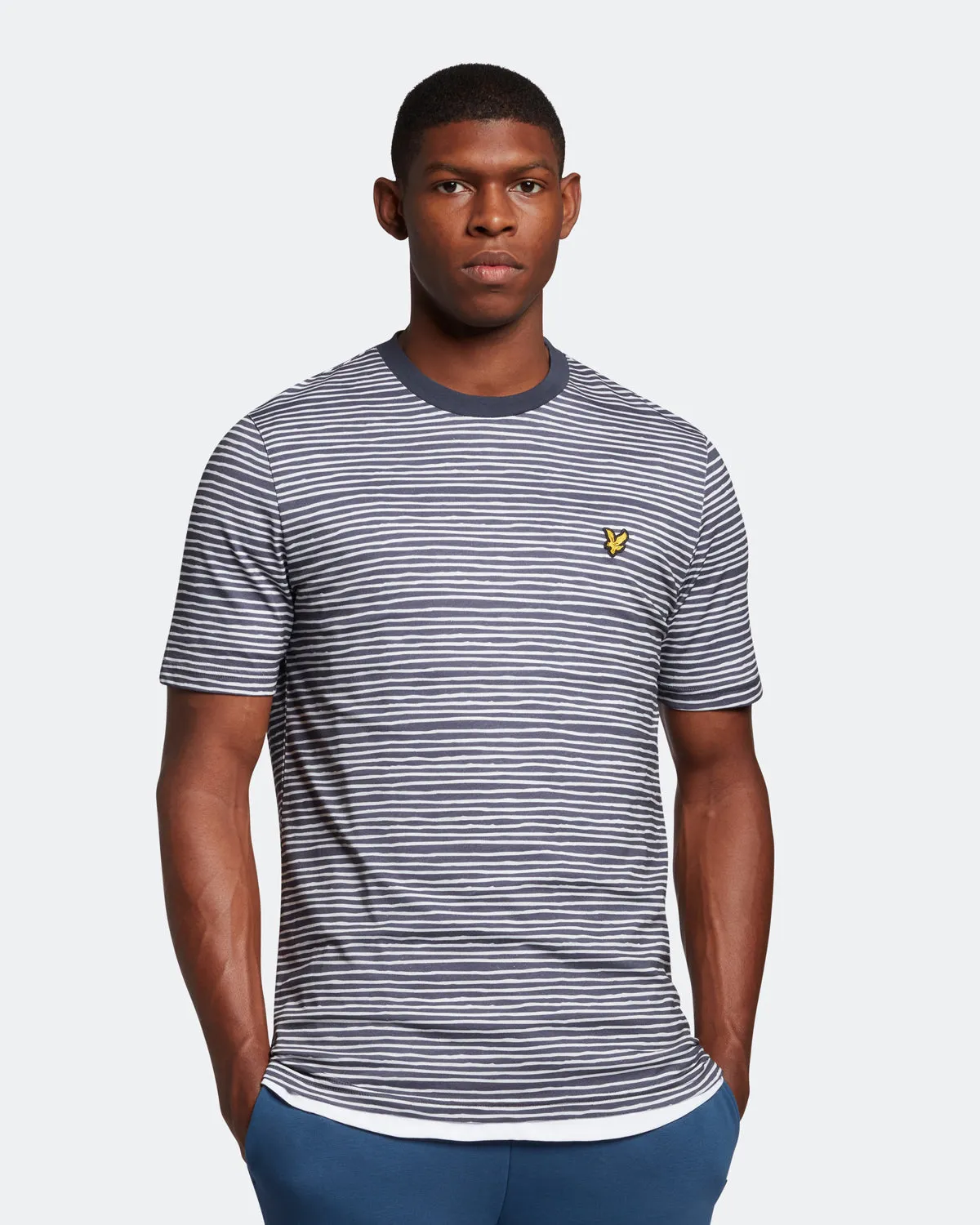Breton Stripe T-Shirt sold by Lyle & Scott
